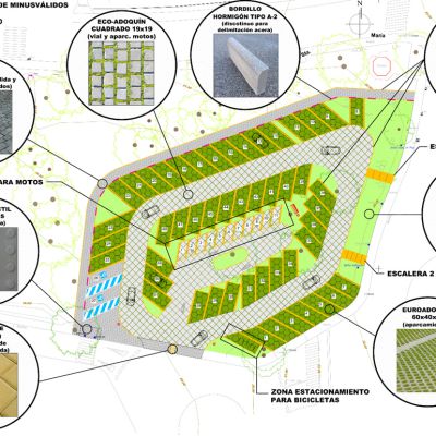 Acondicionamiento de aparcamiento público