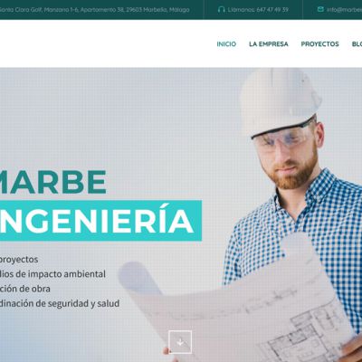 Marbe Ingeniería presenta su página web